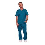 Revolution Scrub Top Car Blue Xl