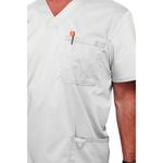 Revolution Scrub Top White Xl