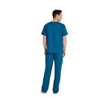Signature Scrub Top Carib Blue L