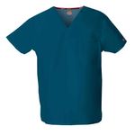 Signature Scrub Top Carib Blue M