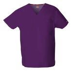 Signature Scrub Top Eggplant M