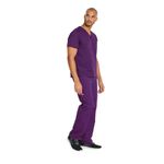 Signature Scrub Top Eggplant Xl