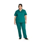 Signature Scrub Top Hunt Grn S