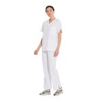 Signature Scrub Top White S