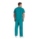 Signature Scrub Top Teal L