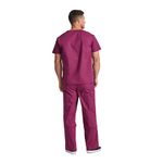 Signature Scrub Top Wine M