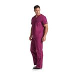 Signature Scrub Top Wine 2Xs