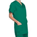 Prof V-Neck Scrub Top Hunt Green 2Xs