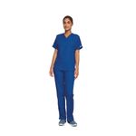 4700 Unisex Scrub Top Galaxy Blu 2Xs