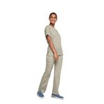 4700 Unisex Scrub Top Khaki S