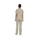 4700 Unisex Scrub Top Khaki Xl