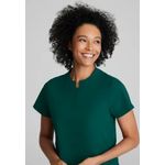 One Flux Scrub Top Hunt Grn L