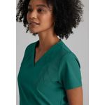 One Racer Scrub Top Hunt Grn 2Xl