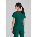 One Pulse Scrub Top Hunt Grn 3Xl