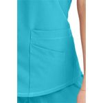 Breeze Womens Scrub Top Tur 4Xl