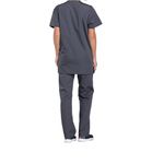 Prof V-Neck Scrub Top Pewter L