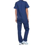 Prof V-Neck Scrub Top Navy Xs