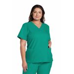 Originals Ultra Vneck Top Teal 2Xs