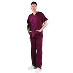 Smart Scrub Trouser Maroon 3Xl