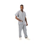 Unisex Lwt Scrub Top Pale Grey Xs