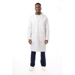 Prof Unisex Laboratory Coat White 52