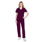 Originals Ultra Vneck Top Wine 3Xl