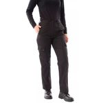 Ladies Cargo Trousers Reg Black 16