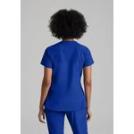 One Racer Scrub Top Cobalt 4Xl