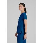 One Pulse Scrub Top Indigo 3Xl