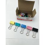 Foldback Clip 19Mm Ass Pk10