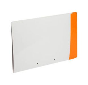 Laminated Tab Clip File Light Green