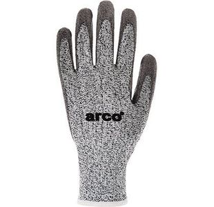 Grip Light Grey Pu Gloves 10 Pk12