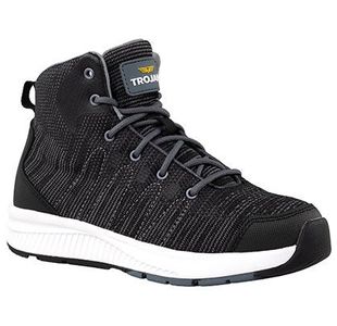 Nyx Womens Blk/Gry S1P Hiker Boots 6