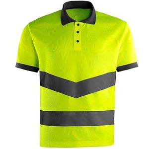Yellow Hi-Vis Polo Shirt Xl