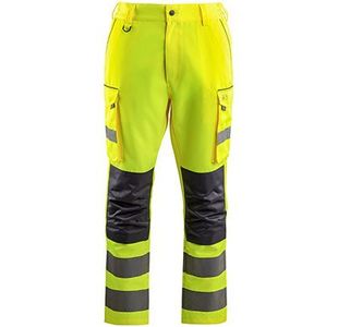 Ylw Hi-Vis Cargo Trousers 42R