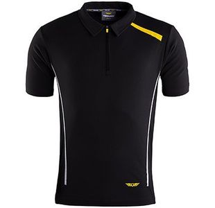 Mens Black Polo T-Shirt 2Xl