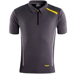 Mens Grey Polo T-Shirt 3Xl