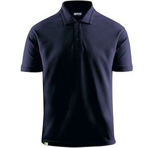 Resp Mens Navy Polo Shirt L