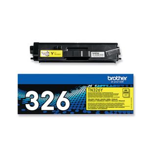 Brother Tn-326Y Toner Cart Hy Yellow