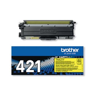 Brother Tn-421Y Toner Cartridge Ylw