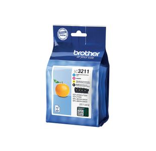 Brother Lc3211 Ink Cart Mpk Cmyk