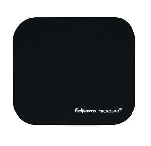 Microban Antibacterial Mouse Mat Blk
