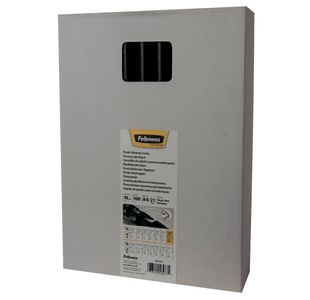 Fellowes Bndg Combs 19Mm Blk Pk100