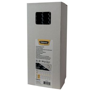 Fellowes A4 Bndg Combs 22Mm Blk Pk50