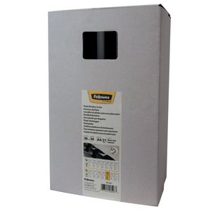 Fellowes A4 Bndg Combs 38Mm Blk Pk50