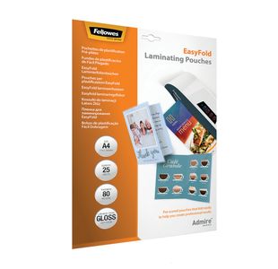 Admire Easyfold Lamg Pouch A4 Pk25