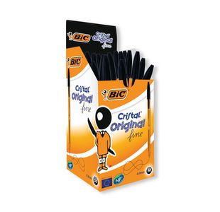 Bic Cristal Fine Black 872731 Pk50