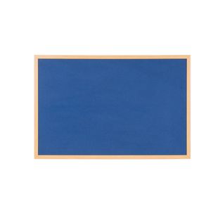 Blue Felt Notice Board 150X120Cm