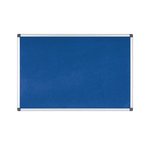 Bi-Office Noticeboard 120X120Cm Blue