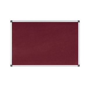 Bioffice Noticebd 120X120Cm Burgundy